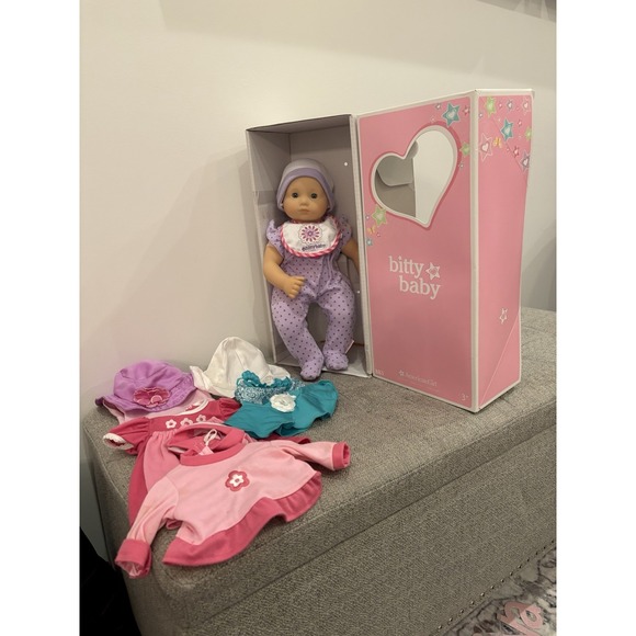 AmericanGirl BITTY BABY No3‎ BB3 Original Plus Extra Outfits
